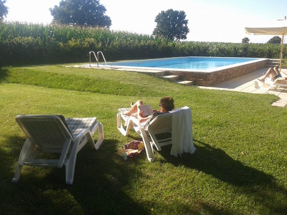 Вилла Agriturismo Principe Pio Crespino Экстерьер фото