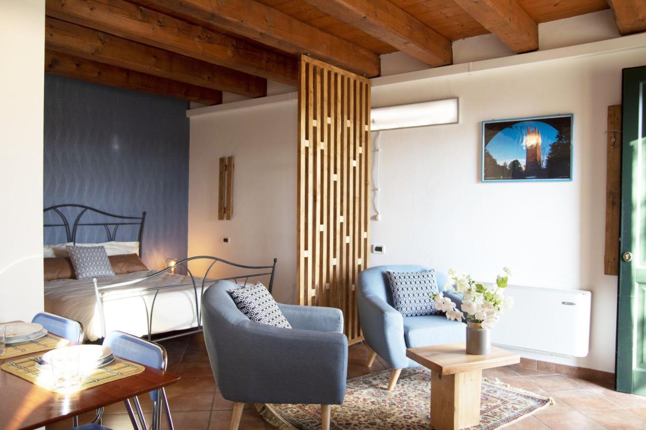 Вилла Agriturismo Principe Pio Crespino Экстерьер фото
